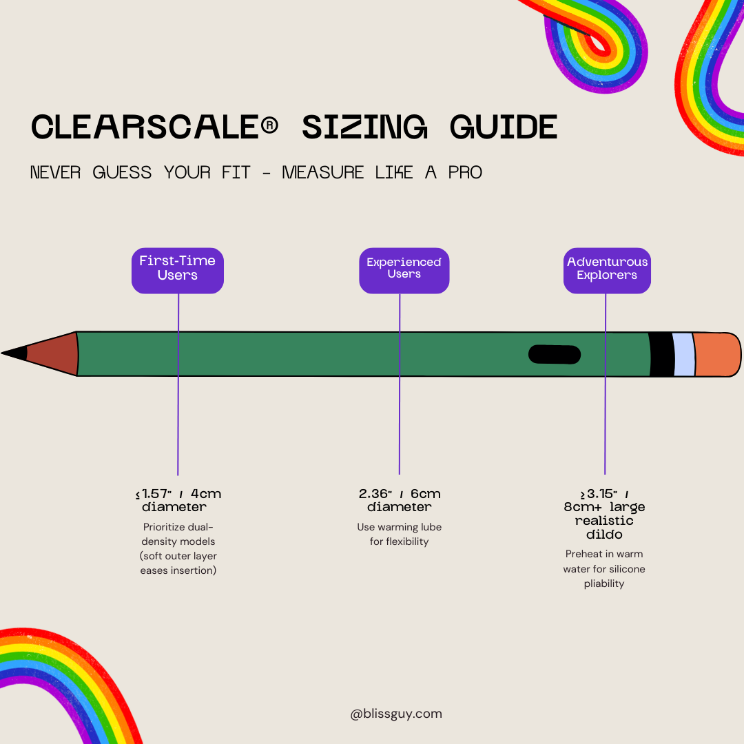Anal Toys Size Recommendations