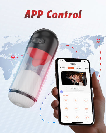 Blissguy Zero Tongue-Licking Rotating Stroker with APP Control