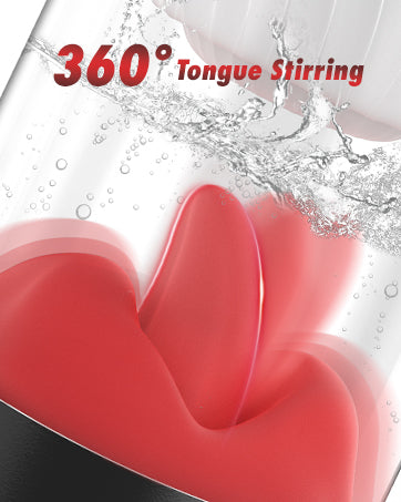 Blissguy Zero Tongue-Licking Rotating Stroker with APP Control