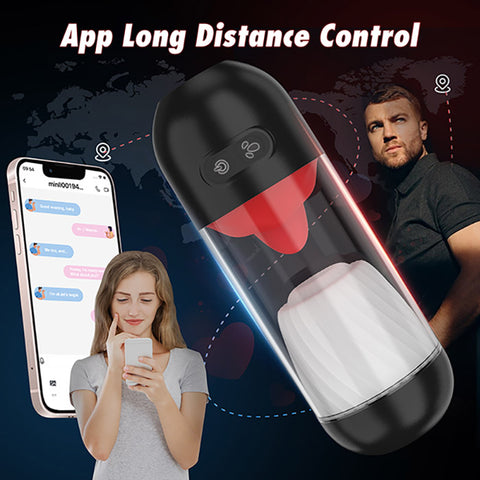 Blissguy Zero Tongue-Licking Rotating Stroker with APP Control