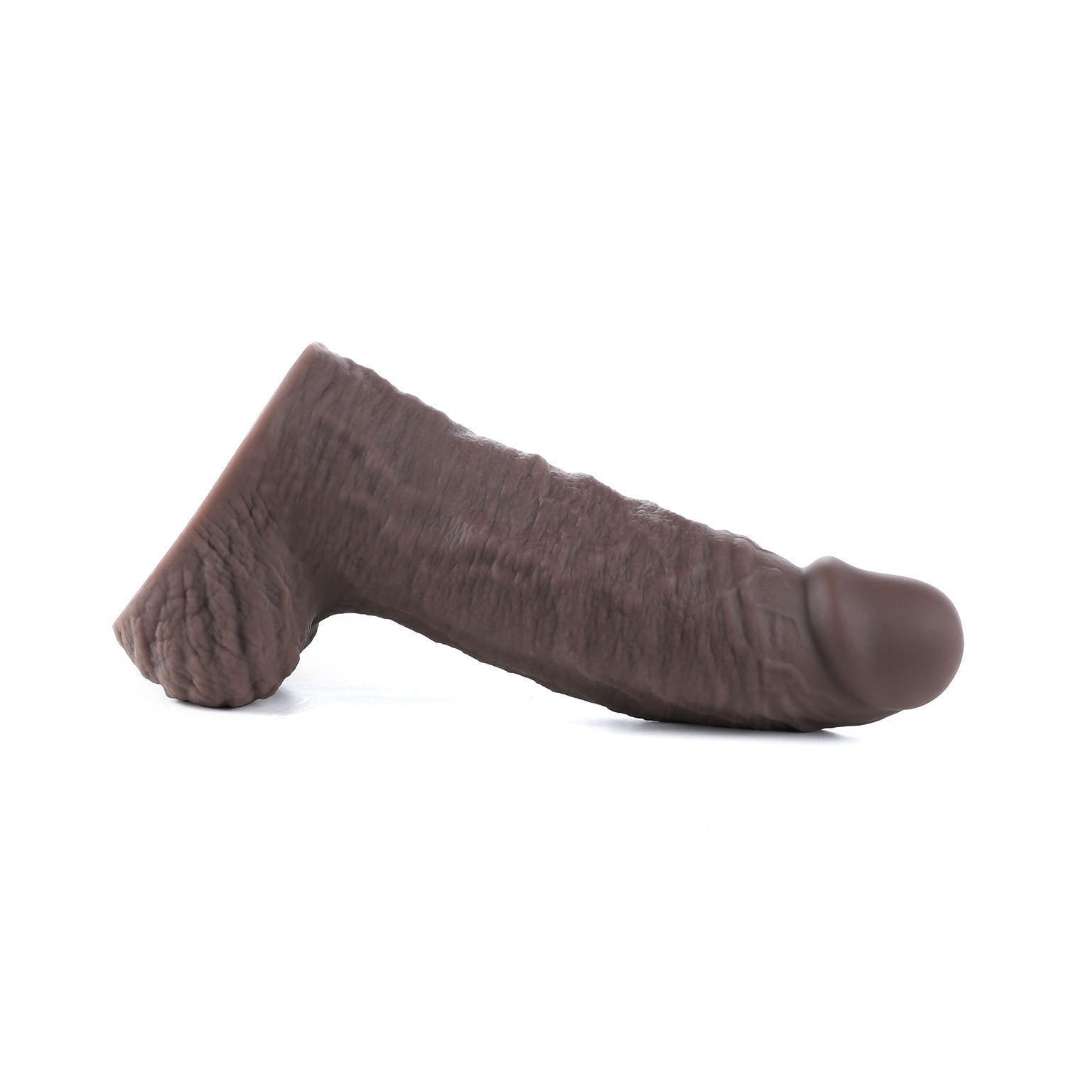 XX-Large platinum silicone fisting dildo  with bulging vein texture