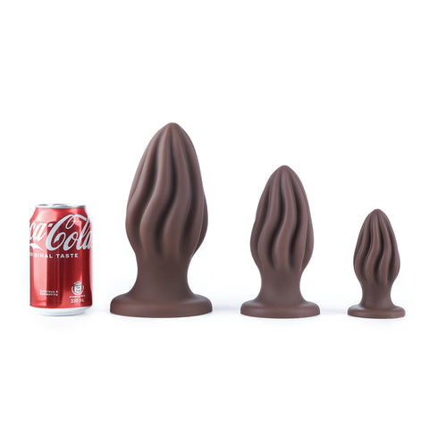 Vented Butt Plug for Safe Training - Triple Sizes