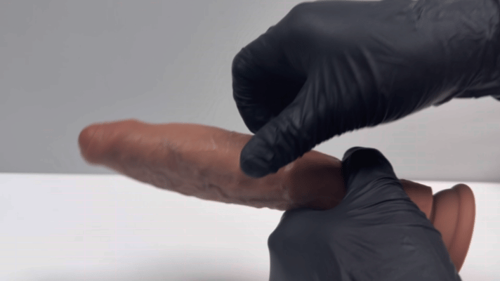 Phallox Black – Ultra-Realistic Giant Dildo (Movable Skin & Balls Optional)