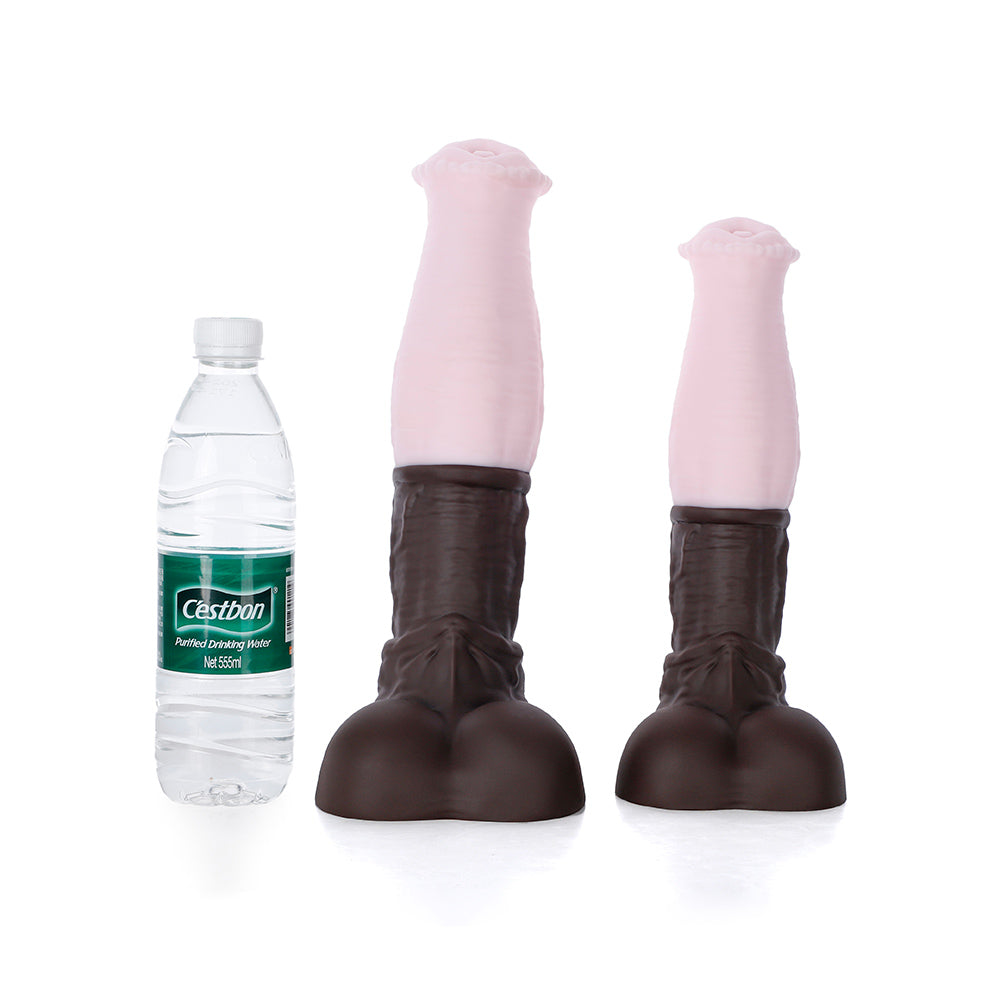 Swelling Midsection Fantasy Horse Dildo - Two Size