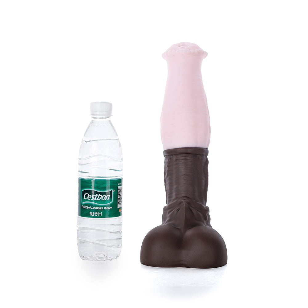 Swelling Midsection Fantasy Horse Dildo - Two Size