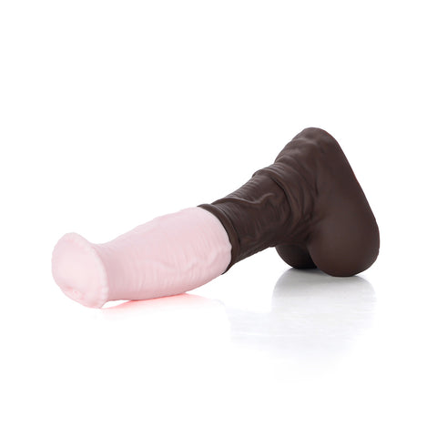 Swelling Midsection Fantasy Horse Dildo - Two Size