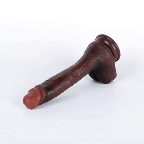 Onyx – 8.27 Inch Ultra-Realistic Black Dildo