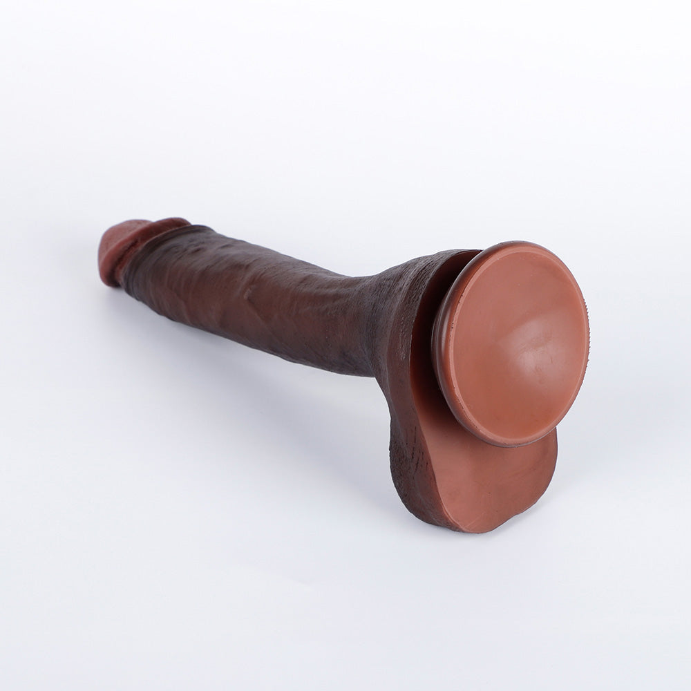 Onyx – 8.27 Inch Ultra-Realistic Black Dildo