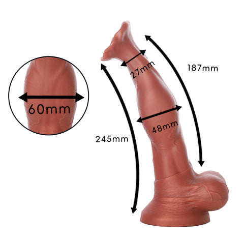 Vacuum Horse Dildo - Four Sizes