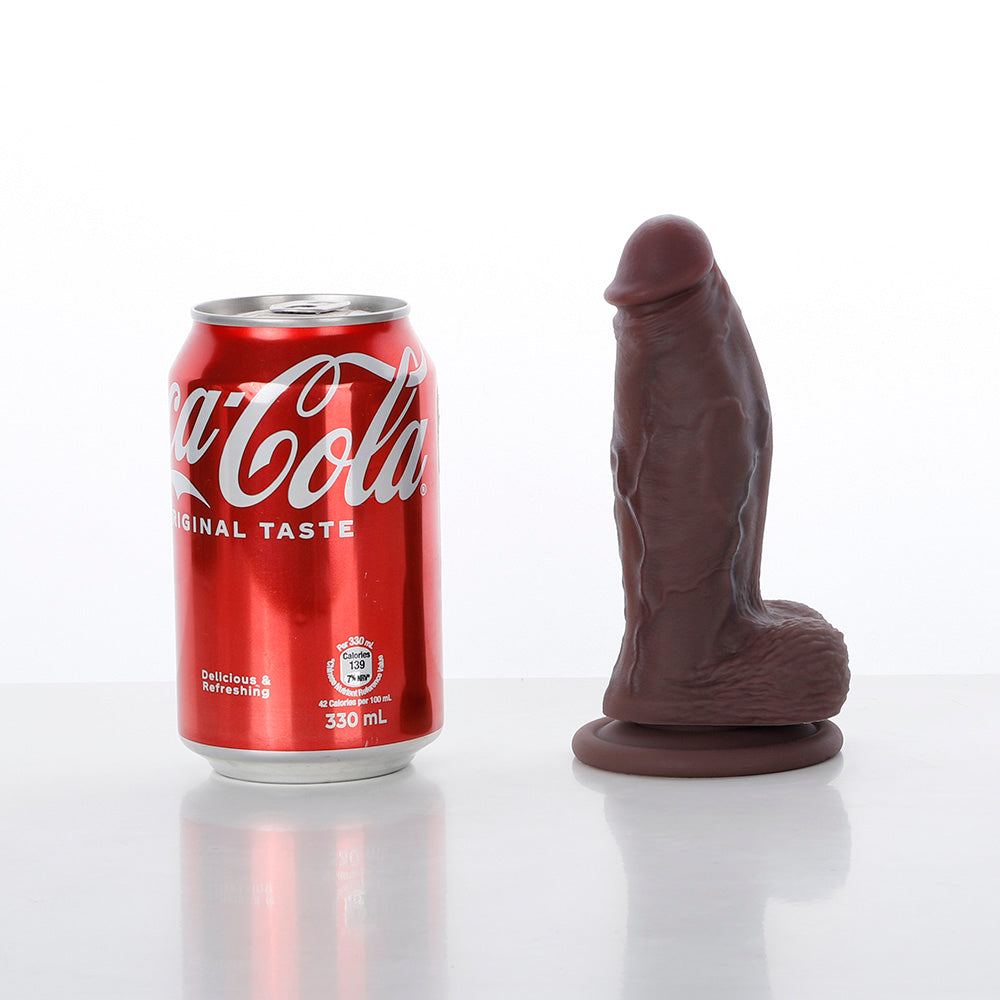 Black Knox – Short & Thick Dual-Density Realistic Dildo