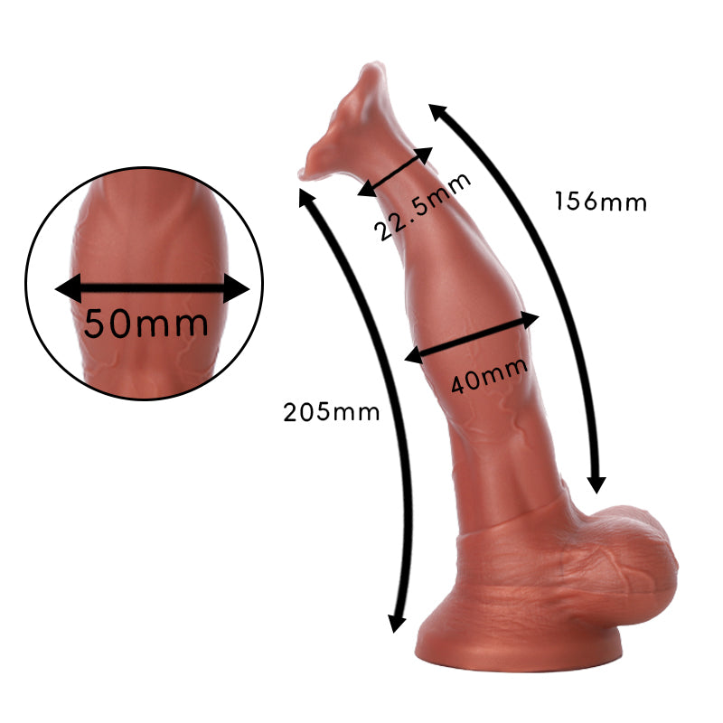 Vacuum Horse Dildo - Four Sizes